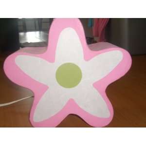  Girls Room, Pink, Hand Made Paper, Star Shaped Lamp