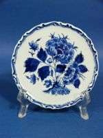 e481 Handpainted 4½ DELFT COASTER PORCELEIJNE FLES  