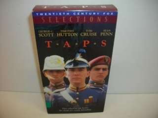   1981] (Tom Cruise/George C. Scott) VHS miltary Movie Rare OOP  