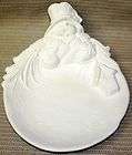 Ceramic Bisque Snowman Cookie Plate Kimple Mold 3124 U 