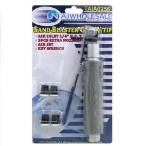 Sand Blaster Air Gun Air Compressor Grinder Tool Kit Air Nozzle Paint 