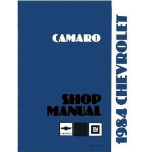  1984 CHEVROLET CAMARO Shop Service Repair Manual Book Automotive