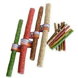  Loving Pets Rawhide Natural Munchy Sticks 5 Inch 100 Pack 