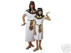 Cleopatra Pharoah Queen Deluxe Costume Dress NIP 12 14  