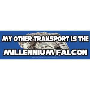  Star Wars Millennium Falcon Bumper Sticker Toys & Games