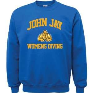 Jay College of Criminal Justice Bloodhounds Royal Blue Womens Diving 