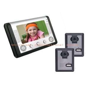  7 color tft lcd video doorphone with night vision function 