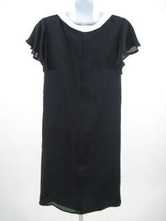 GRACE SUN Black White Short Sleeve Dress Size 0  