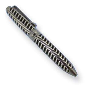  Silver tone Zig Zag Design Mini Pen Jewelry