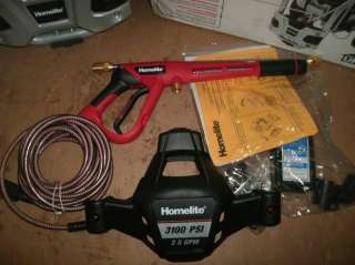 HOMELITE 3100 PSI PRESSURE WASHER MODEL UT80432  