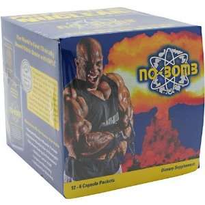  MHP No Bomb, 12 6 capsule packets (Nitric Oxide) Health 