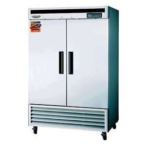    49 cu ft 2 Solid Door Reach In Commercial Refrigerator Appliances