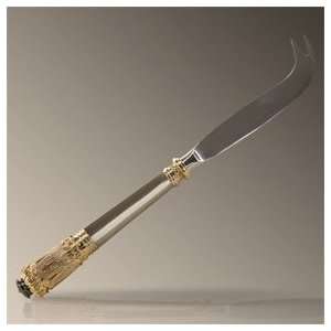  LObjet Antique Gold 9 in Cheese Knife