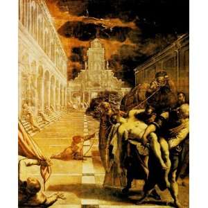  Hand Made Oil Reproduction   Tintoretto (Jacopo Comin 