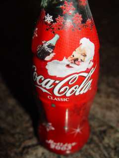 2003 COCA COLA CLASSIC BOTTLE CHRISTMAS HOLIDAY  