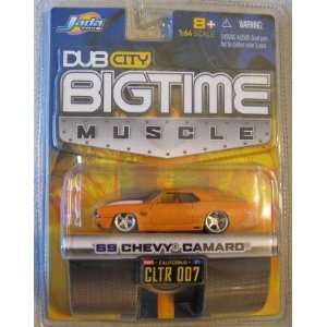  Dub City Big Time Muscle 69 Chevy Camaro ORANGE Toys 