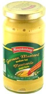 Hengstenberg Medium Hot Mustard ( 7.1oz ) by Hengstenberg