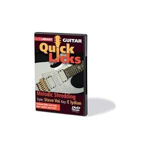  Melodic Shredding   Quick Licks  DVD Musical Instruments
