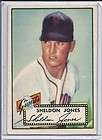 1952 Topps Baseball, #130 Sheldon Jones, Giants