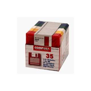  3.5 inch High Density Diskettes, PC Format, Assorted 