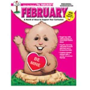   Education Center TEC212 Monthly Idea Book Feb. Gr Prek k Toys & Games