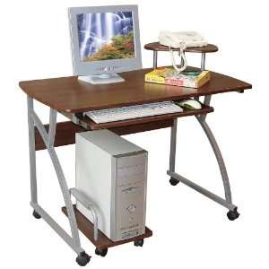  Mobile Computer Desk With Computer Tower Cart [HR RS 8111 