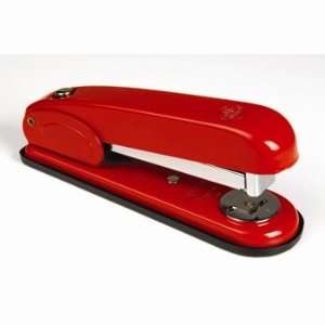   D103 Steel Commercial Desk Automatic Stapler, 30 Sheet Capacity (Red