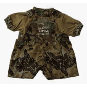   Baby and Toddler Boys Short Camouflage Overalls