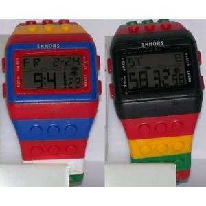  Shors Lego Land Digital Streetwear Watch in Rainbow 