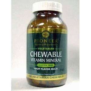  Pioneer   Chewable Vitamin Mineral   180 chew Health 