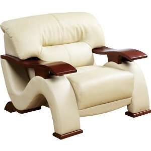  Concours Cappucino Leather Chair