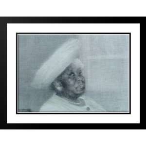 Robinson, Mario A. 38x28 Framed and Double Matted First Lady  