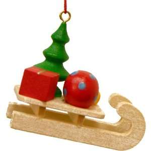  Christian Ulbricht Sled with Presents Christmas Ornament 