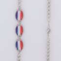 BRACELET / ANKLET   PUERTO RICO FLAG   RICAN  