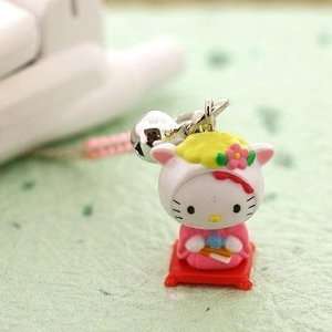  Hello Kitty Animal Symbol of Zodiac on Cushion Phone Strap Sheep 