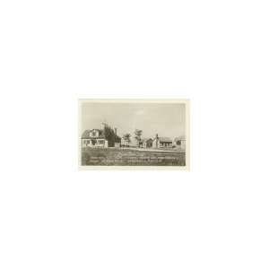  HODGENVILLE KY tourist cottages RPPC gas station Kitchen 