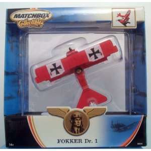  Fokker Dr. 1 Matchbox collectible airplane Toys & Games