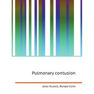  Pulmonary contusion Ronald Cohn Jesse Russell Books