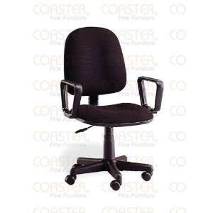  Black Office Chair With Convenient Arms
