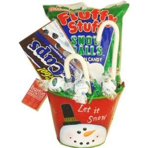 Let It Snow Holiday Pail  Grocery & Gourmet Food