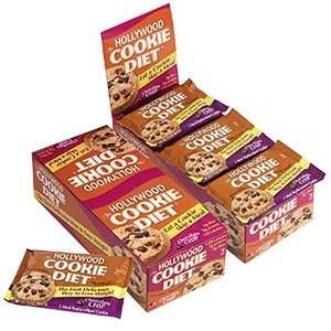 The Hollywood Cookie Diet Chocolate Chip Individually Wrapped For 
