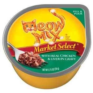  Mix Market Select with Real Chicken & Liver in Gravy Cat Food 2.75 oz