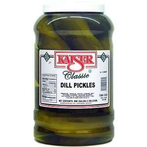 KAISER DILL PICKLES   GALLON Grocery & Gourmet Food