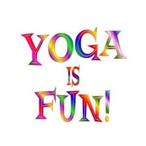  Yoga is Fun Stickers Arts, Crafts & Sewing