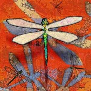  Dragonfly Round Sticker Arts, Crafts & Sewing