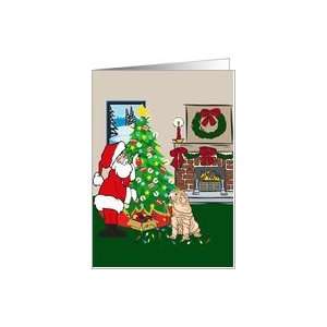  Deck The Halls Shar Pei Christmas Card Card Health 