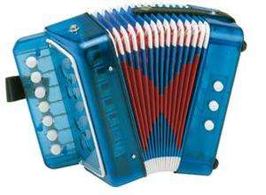  Toy Accordion Accordian Ages 4+ Songs & Instructions Included  