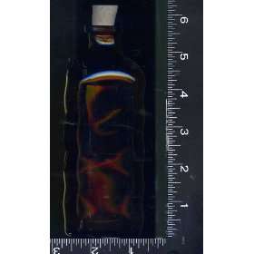   Amber Bottles, with , , 10 , , Corks, Glass Bottle,