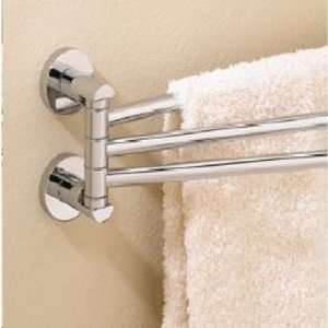  Valsan 67570NI Porto Adjustable Towel Rail In Polished 