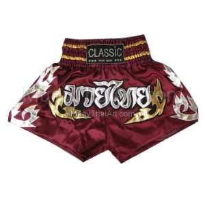  Classic Muay Thai Kickboxing shorts  CLS 002 Sports 